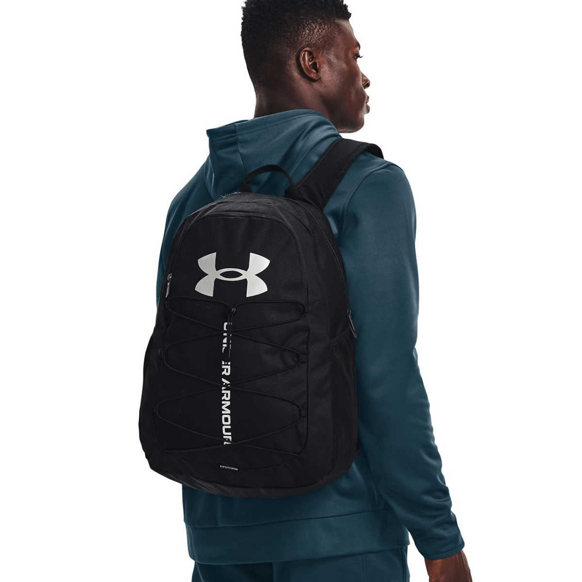 Under-Armour-Hustle-Sport 26L Backpack---Black---Silver.jpg